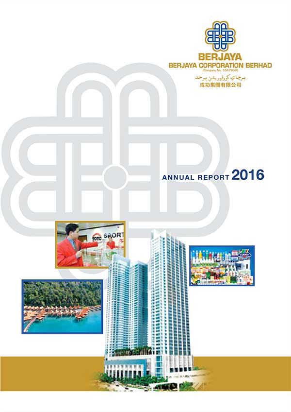 Annual Report 2016 Pg 1 - Pg 336